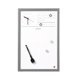 thumbnail image 1 of Pizarra Bi-Cg0117152 Magnética Reloj 45X30 Cm Gris, 1 of 3