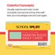 thumbnail image 3 of Index Cards School Smart Ruled de 7,6 x 12,7 cm, 100 unidades, color verde, 3 of 9