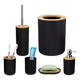 thumbnail image 1 of Juego Accesorios Set De Baño 6 Piezas Inoxidable Cepillo Wc, 1 of 5