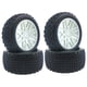 thumbnail image 4 of Neumáticos De 1/10 Ruedas Aptos Para HSP 94166 94107 Modelo Todoterreno Buggy Piezas De Actualización Blanco, 4 of 5