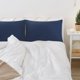 thumbnail image 2 of PiccoCasa Fundas de Almohada de Algodón Egipcio 2Pcs Fundas de Almohada King, 20"x36" Azul Real, 2 of 7
