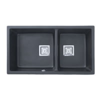 Lavaplatos Fdv Deluxe 2C Granito Negro