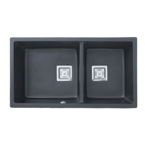 Lavaplatos Fdv Deluxe 2C Granito Negro