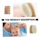 thumbnail image 3 of Kit De 2 Cepillos De Madera De Cerdas Suaves Para Bebé Tal Y Como Se Muestra En La Imagen., 3 of 7