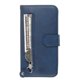 thumbnail image 3 of Funda con Cremallera para iPhone SE 2020/8/7, Carcasa Cartera de Cuero PU con Soporte y Tarjetero, 3 of 6
