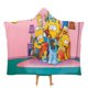 thumbnail image 1 of Los Simpson Manta Capa con Capucha Anti-Bolitas, Manta de Lana Ártica Suave, Manta Portátil de Felpa Ligera y Lujosa, Poncho para Siesta en Casa y Oficina, 100*130cm, 1 of 6