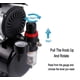 thumbnail image 3 of Compresor de aerógrafo TIMBERTECH ABPST08 3L con ventilador, 3 of 7