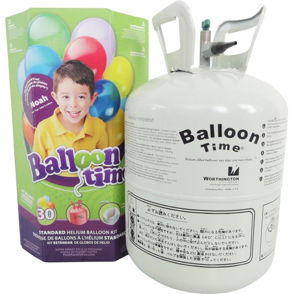 Kit de Globos Worthington Cylinders con Tanque de Helio de 8.9 pies cúbicos