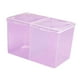 thumbnail image 3 of Contenedor De Almohadillas Cosméticas, Organizador Para Almohadillas De Algodón Para Encimera, Baño, Cocina, Violeta, 3 of 3