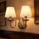 thumbnail image 2 of Apliques de pared Aiwen de 2 luces, latón, 42 cm, 110 V, 2 of 9