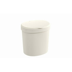 Coza - Basurero Con Tapa Basic 2,5 L Gris Claro Gris