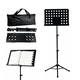 thumbnail image 1 of Atril Partitura Plegable Altura Regulable Portátil Con Bolso, 1 of 5