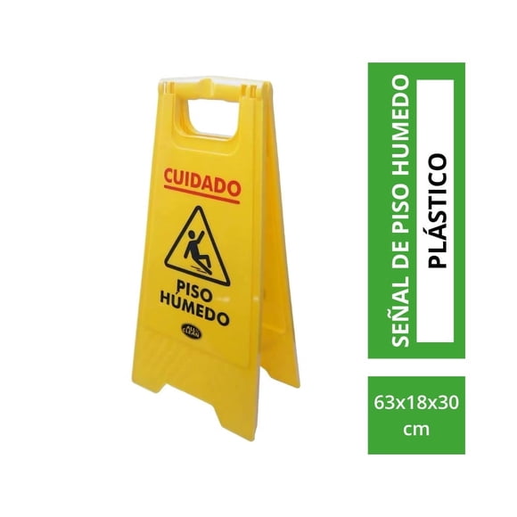 Cartel Peligro Piso Humedo