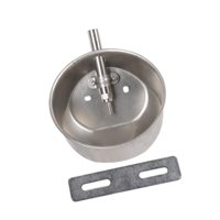 Magideal - Gorro Automático Para Cerdo, Ganadería De Ganado, Tazón De Casquillas De Animales, Bebedor, Servicio Pesado, Acero Inoxidable Para Animales De Granja L