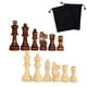 thumbnail image 1 of Staunton de madera Chess Pieces Hellpnoom para torneos, tamaño king, 7,6 cm, 1 of 7