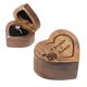 thumbnail image 1 of Caja de Anillos de Compromiso en Forma de Corazón de Nogal Wislist 5,5 × 6 × 3,2 cm, 1 of 8