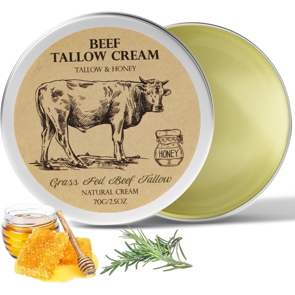 Bálsamo de sebo de res MROUVIK para piel con miel cruda 75 ml