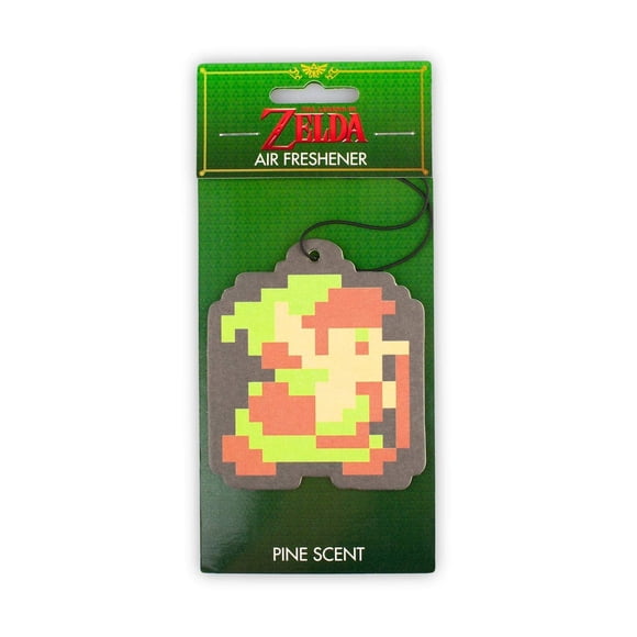 Ambientador The Legend of Zelda Pixel Link con aroma a pino