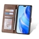 thumbnail image 3 of Funda Tipo Billetera para Realme 15T Cover 2 en 1 Desmontable con Ranuras para Tarjetas y Ventana de Foto, Soporte y Correa de Muñeca Marrón, 3 of 6