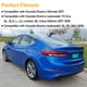 thumbnail image 2 of Reflector de parachoques trasero Abodvu para Hyundai Elantra 2017‑2018 (2 piezas), 2 of 8