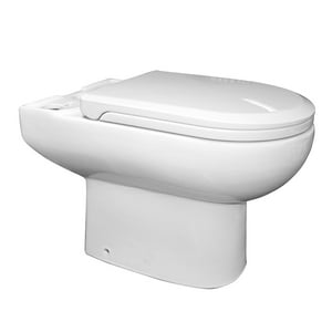 Stretto - Taza Wc Atos Vertical Con Asiento, Fijaciones Y Manguito Excéntrico 90 Mm.