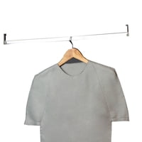 Pack Barra Closet 1000 Mm Más Soportes Hbt Cromada