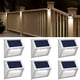 thumbnail image 1 of 1pc/6pcs Outdoor Solar Lights, Solar Deck Lights, Solar Powered Outdoor Lights Waterproof Outside Lights For Garden Backyard Patio Yard Fence Post Stair Step Wall Railing Lighting, 1 of 3
