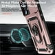 thumbnail image 4 of Estuche GANGXUN para iPhone 16 Pro Max, soporte giratorio 360°, estilo mecánico y magnético, 4 of 5