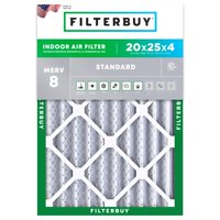 Filtro De Aire Filterbuy Merv 8 20X25X4 Essential Polvo Allergy