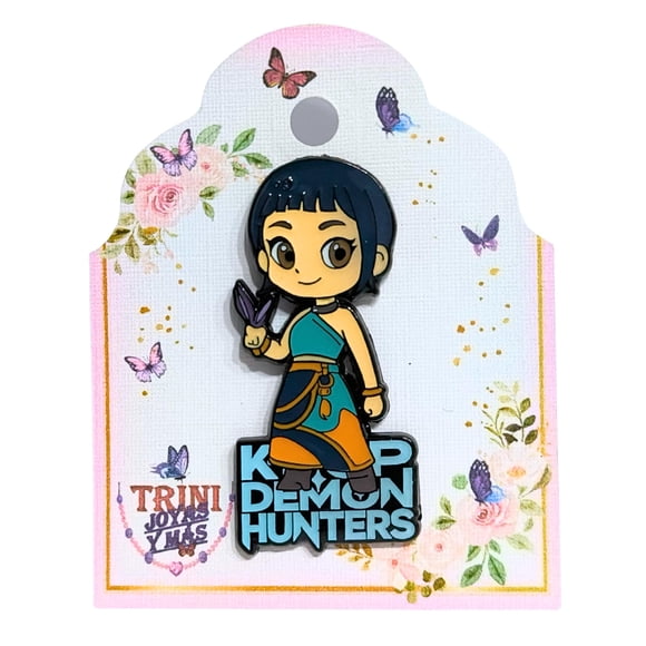 Pin Broche De Zoey con Logo, Demon Hunters, Huntrix