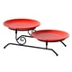 thumbnail image 3 of Cupcake Cake Stand Bandeja De Servicio Retro Para Centro De Mesa Adornos De Cena Rojo, 3 of 5