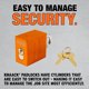 thumbnail image 2 of Candados KNAACK 2 unidades de alta seguridad, 2 of 4