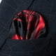 thumbnail image 2 of Corbata JEMYGINS de seda 147 cm, estampado floral rojo, juego de 6, 2 of 4