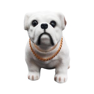 Magideal - Bobble Head , Decoración Del Coche Adornos Para Perros Que Asienten Con La Cabeza Creative Dog Dashboard Crafts Dog Lover Gift Para Car Vehicle