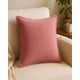 thumbnail image 4 of Set De 2 Fundas De Cojin Lisa Con Borde 45x45 Rosa, 4 of 4