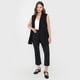 thumbnail image 4 of Blazer Mujer Negro Sin Mangas Corona, 4 of 5