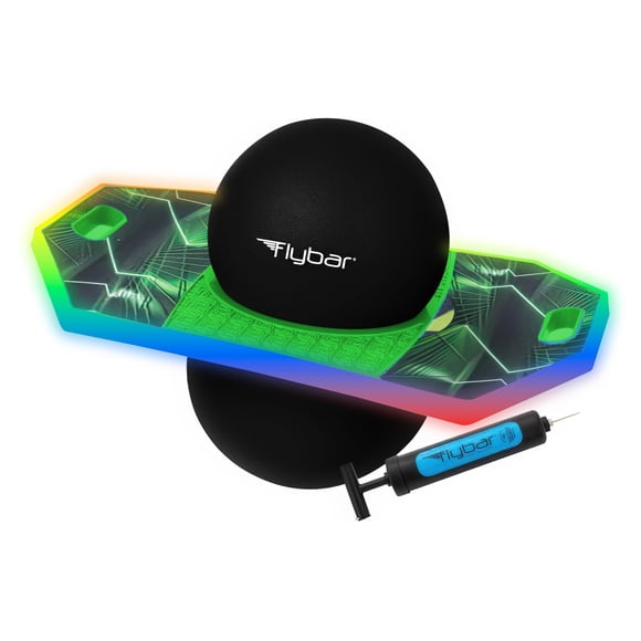 Tabla de Equilibrio con Bola Pogo LED para Niños Flybar