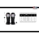 thumbnail image 2 of Espinilleras Fairtex SP3 Muay Thai para hombre, mujer y niño, color negro, 2 of 2