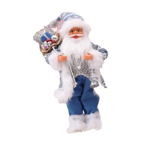 Magideal - Muñeco De Navidad, Estatuilla De Papá Noel, Figura De Papá Noel, Estatua Para Vacaciones, Ventana De Navidad, Mesa De Exhibición, Escritorio, Regalo 45Cm