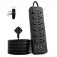 thumbnail image 1 of Regleta Chiefway 1,8 m 6 enchufes USB‑C, 1 of 6