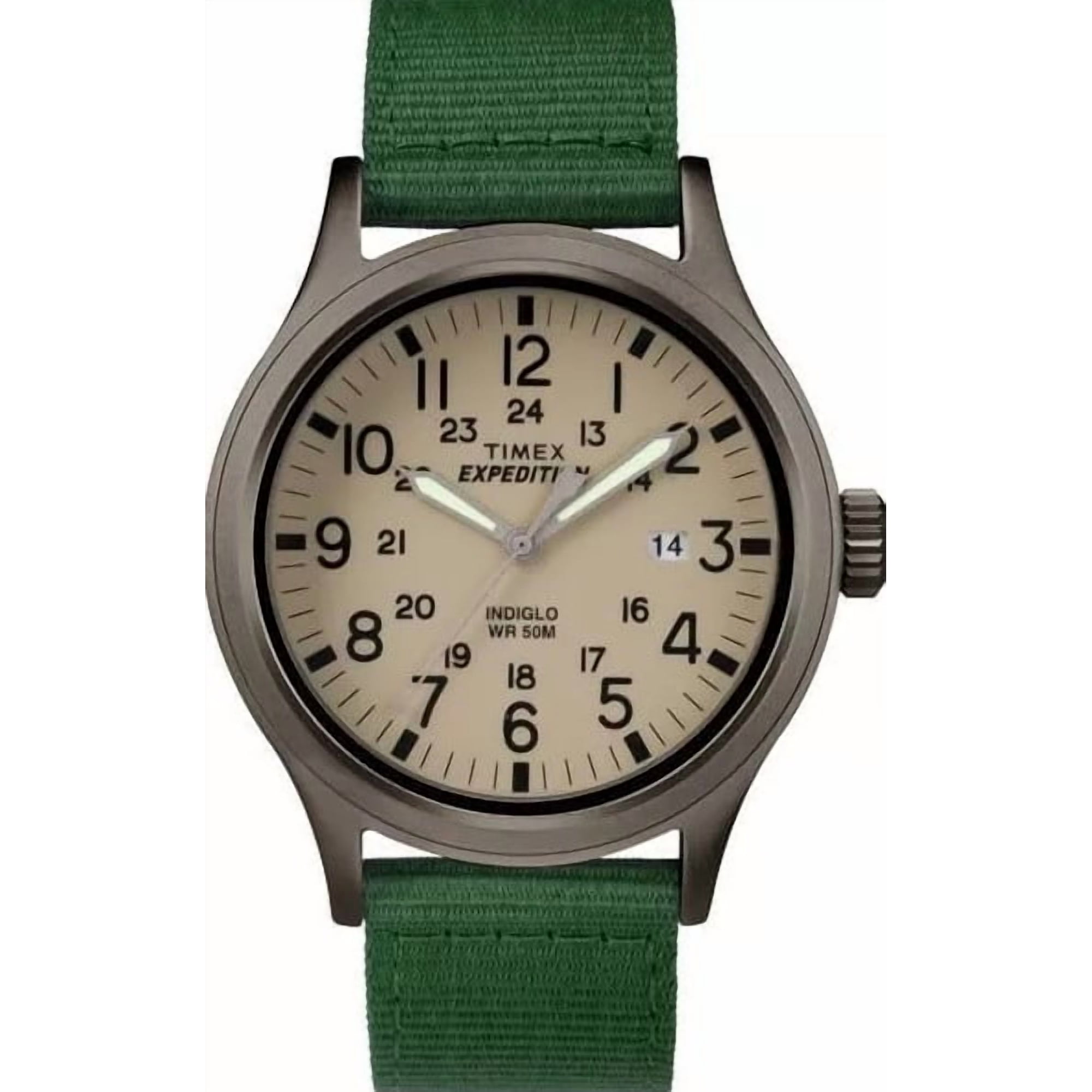 Reloj Analógico Timex Expedition Scout Tan Verde Hombre