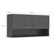 thumbnail image 5 of Mueble Cocina Aereo Evadro Grafito, 5 of 5
