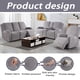 thumbnail image 4 of Fundas para sillones reclinables, fundas elásticas para sillones reclinables, fundas para sofás reclinables, fundas de jacquard a rayas, fundas protectoras para muebles, 4 of 7