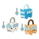 thumbnail image 5 of Cerraduras Y Llaves, Juguetes Para Coche, Empuje Para Deslizarse, Interesantes Juguetes Montessori Suaves, Conjunto Estilo A, 5 of 5