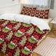 thumbnail image 2 of Merry Christmas Grinch Red Black Checkered 3 Pieces Duvet Cover Set Full Size Super Soft Fade Resistant Microfiber, 2 of 4