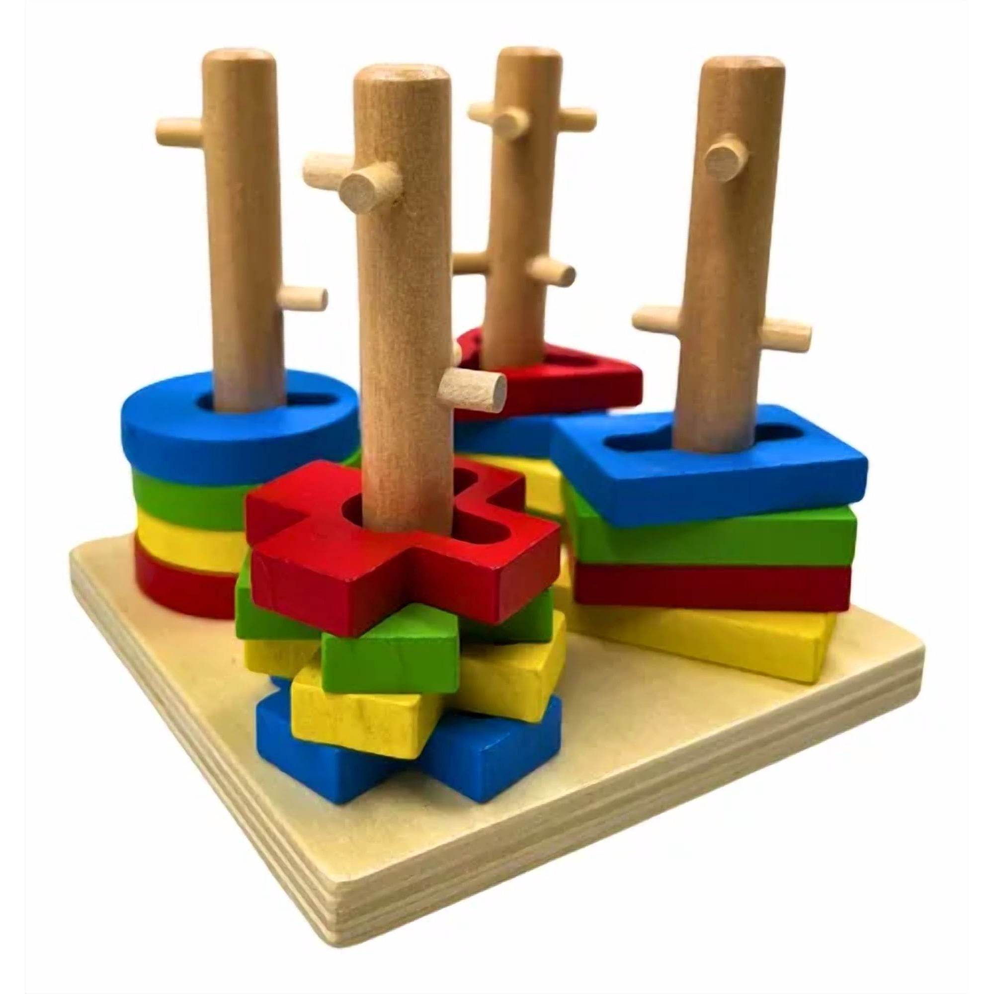 Linea Sport - Juego De Madera Para Motricidad Juguete Sensorial Montessori