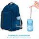 thumbnail image 5 of Botella de agua plegable para perros AIKIDS 355 ml azul cielo, 5 of 7