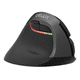 thumbnail image 2 of Mouse Delux M618 Zd vertical zurdos negro, 2 of 3