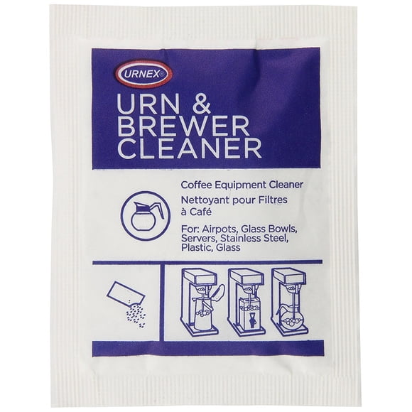 Urna y cafetera Cleaner Urnex Original, 48 onzas, 48 unidades, color marrón