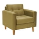 thumbnail image 2 of Sofa Retro 1c Felpa 04 Verde Musgo, 2 of 6